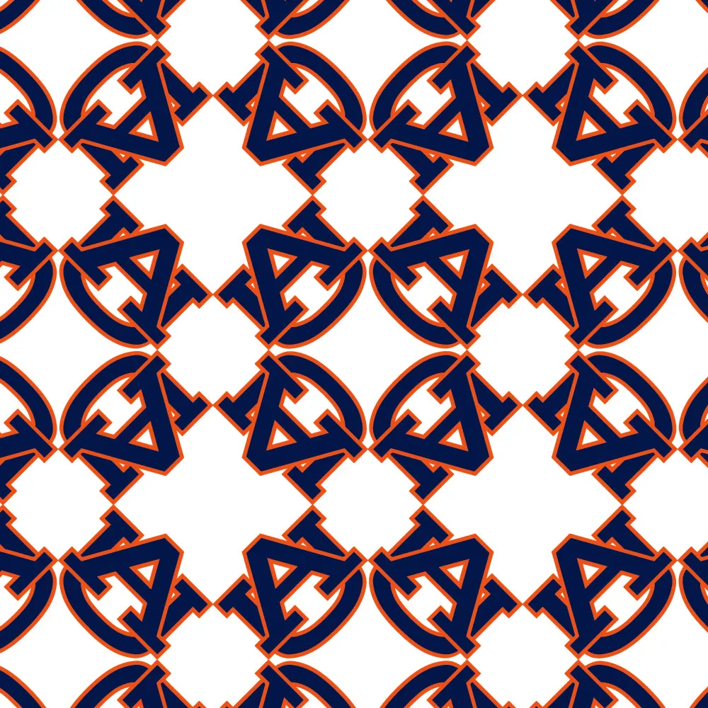 Auburn Tigers Print Men's Polo Shirt - MP01-AUBAU_1A