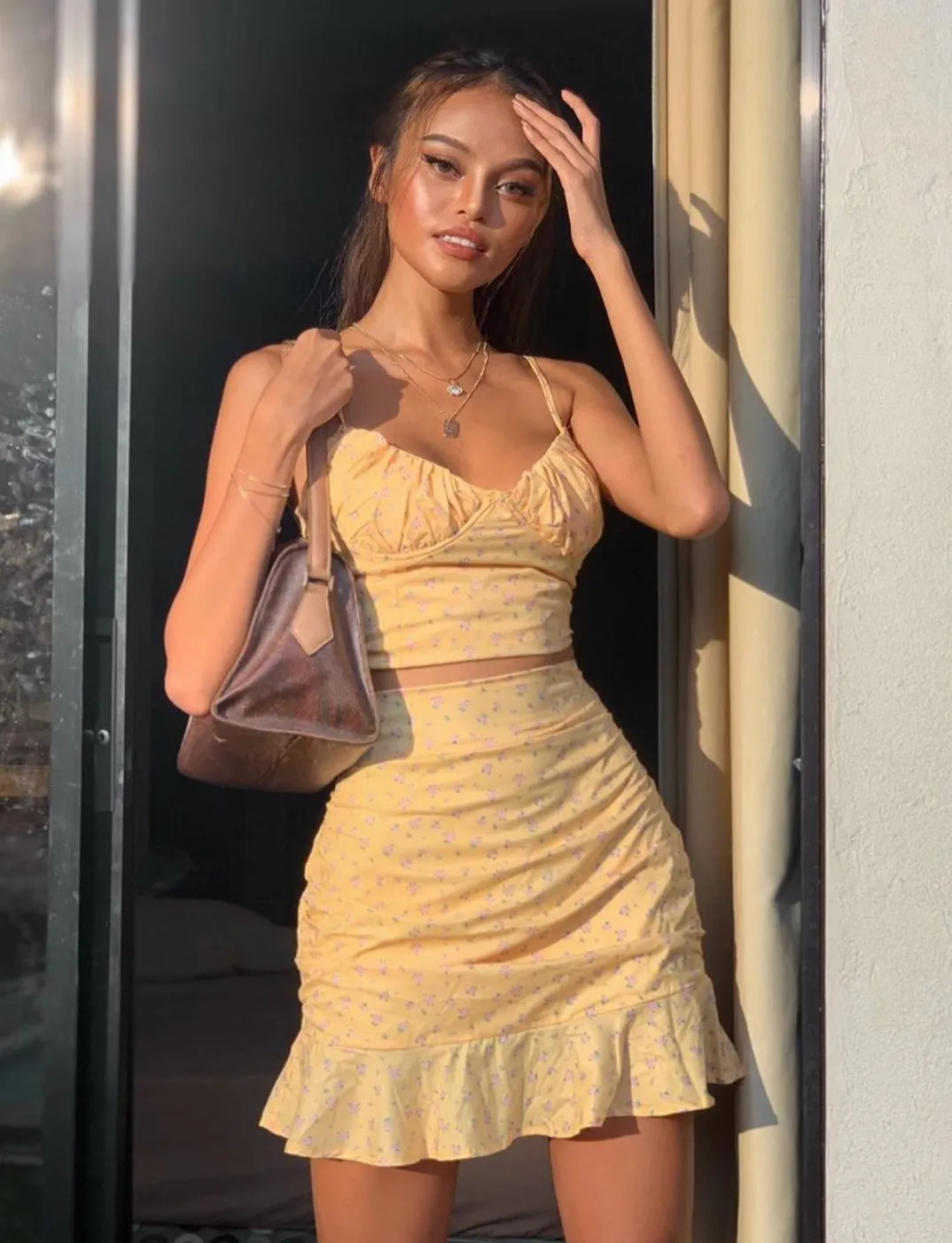 Bells Skirt - Yellow