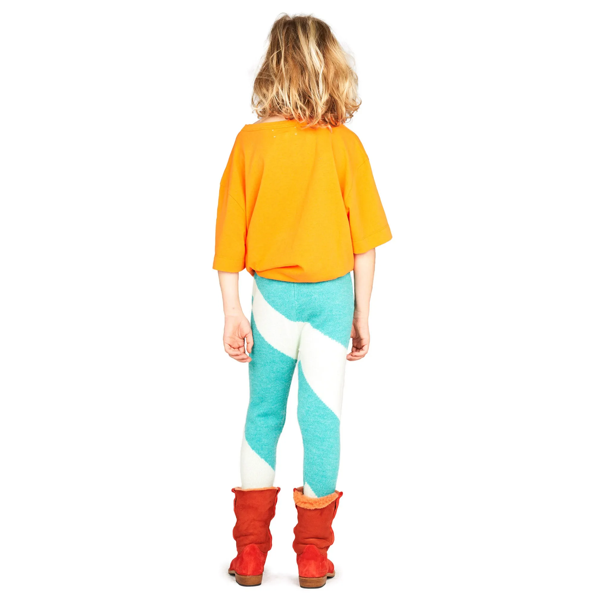 Bicolor Sweater Pants