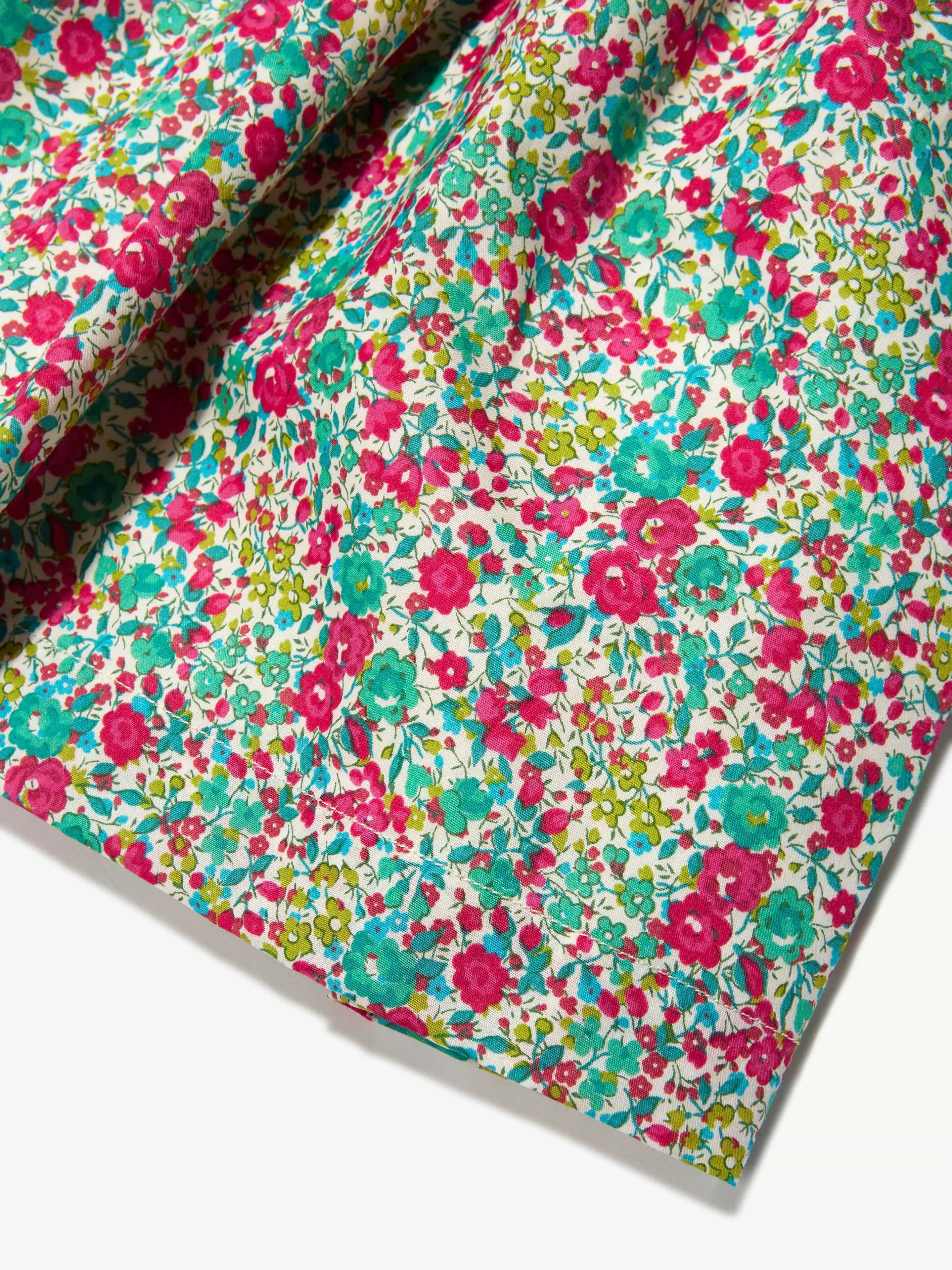 Bonpoint Girls Floral Tuie Skirt in Mint