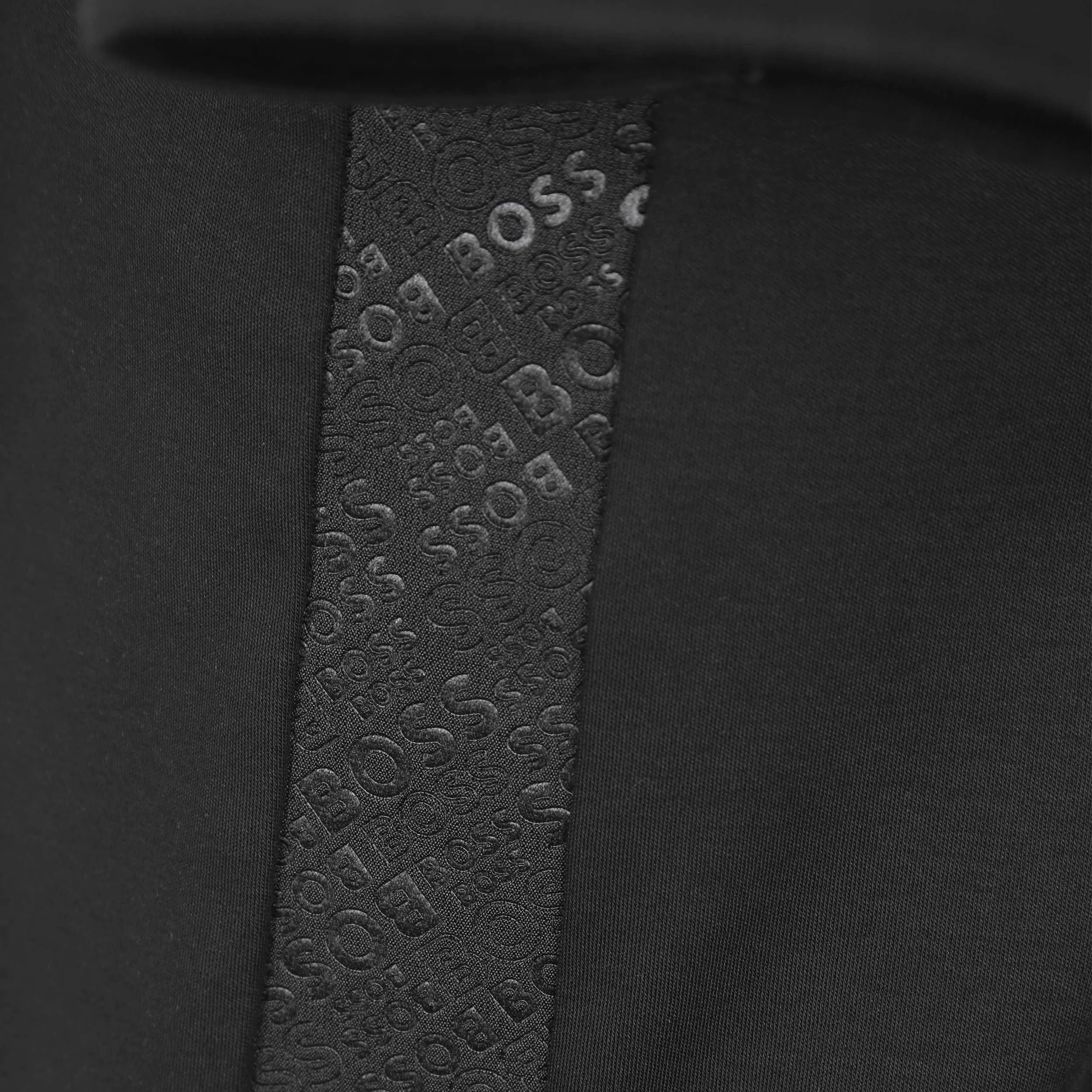 BOSS Paule Mirror Polo Shirt in Black