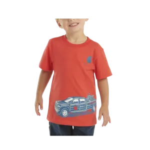 Carhartt Kid's Short Sleeve Truck Wrap Bittersweet Shirt