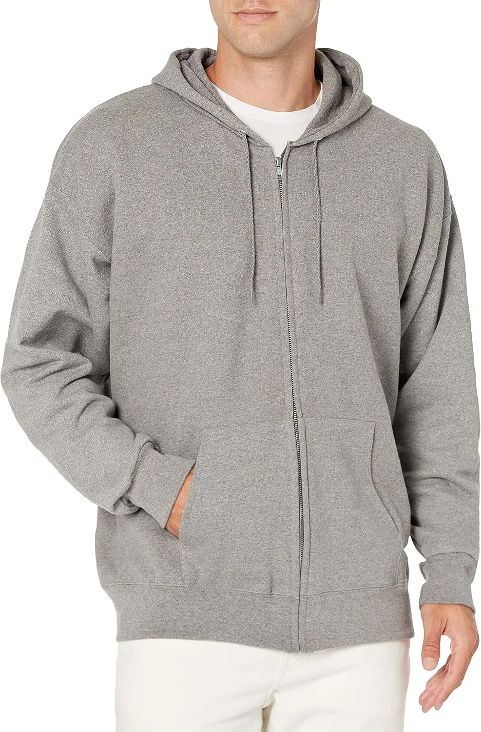 Hanes Men's Full Zip Ultimate Heavyweight Hoodie