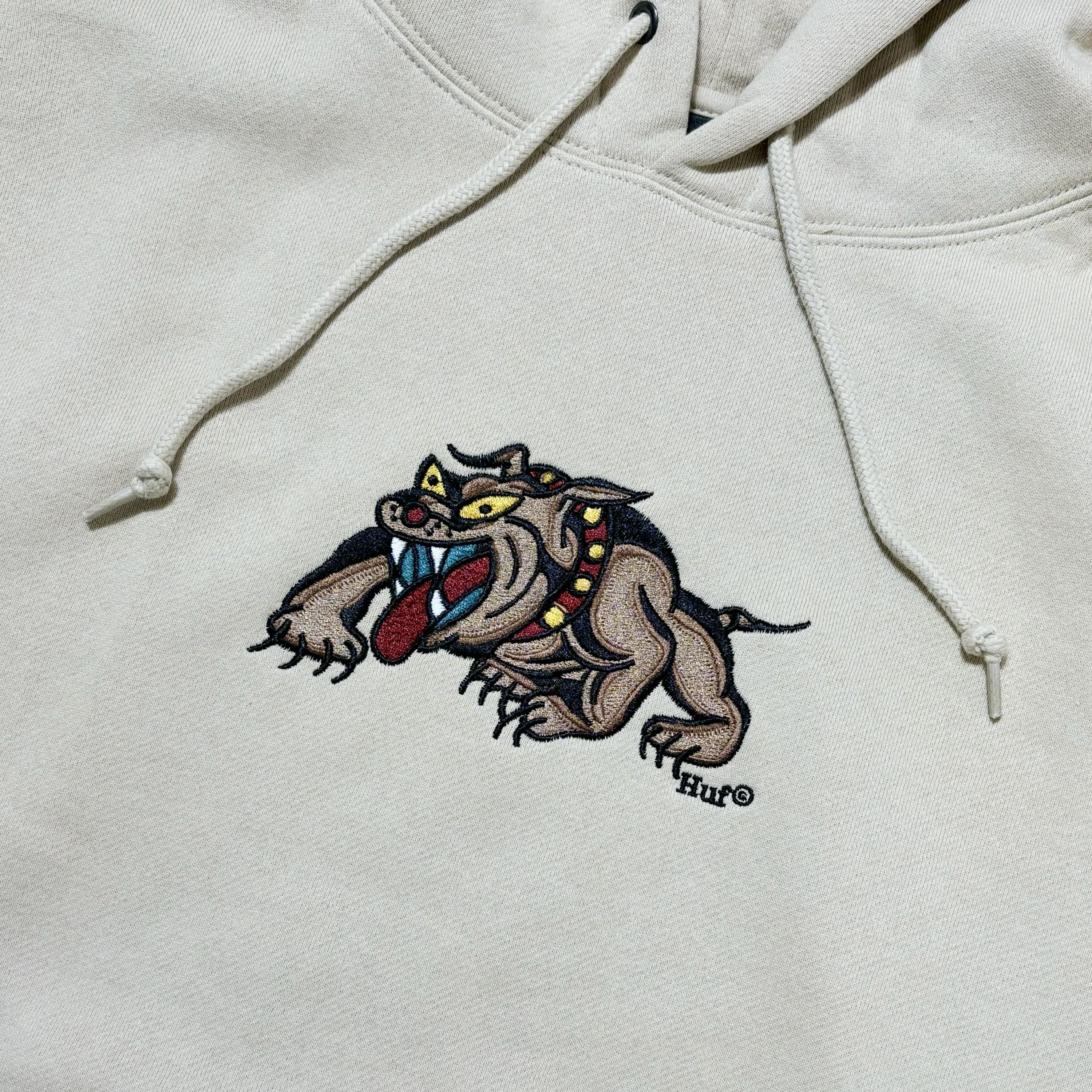 HUF BLEDSOE HOODIE - STONE
