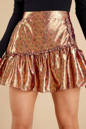 Jovanna Pink Orchid Mini Skirt