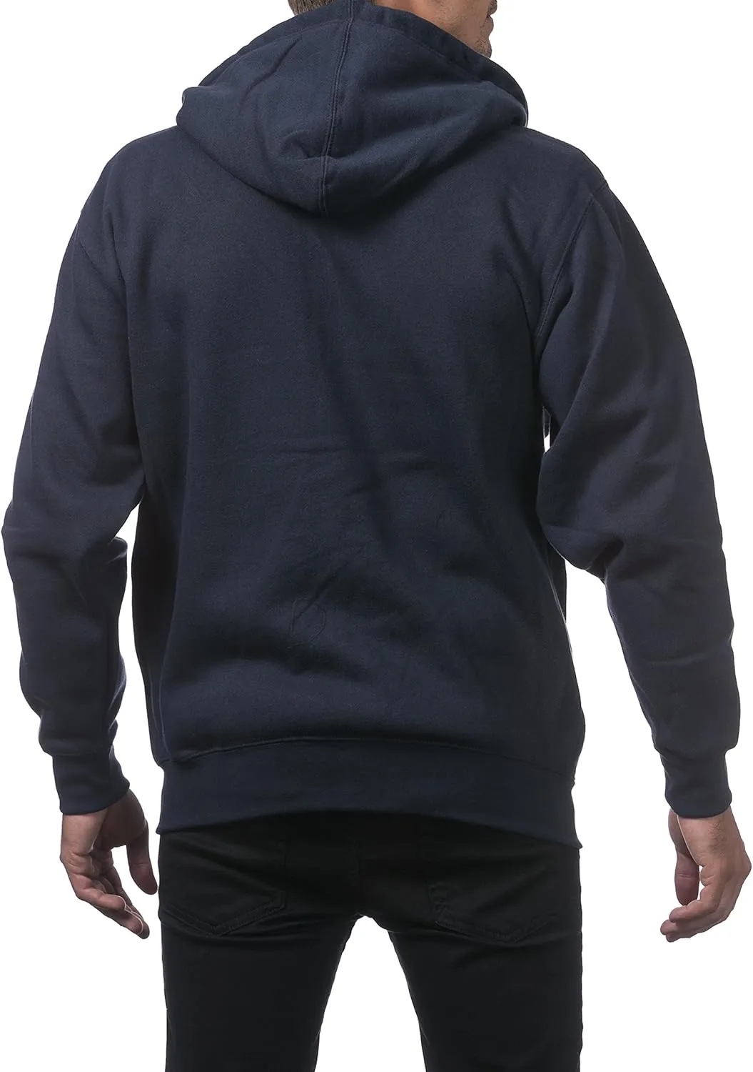 Pro Club Men's Heavyweight Full Zip Fleece Hoodie