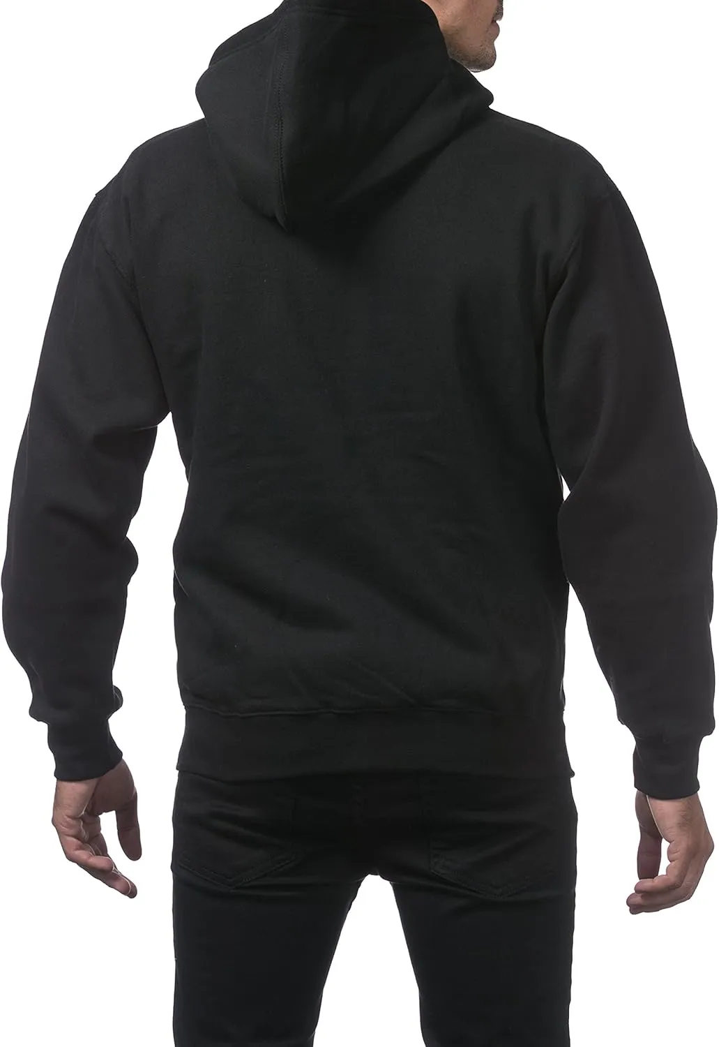 Pro Club Men's Heavyweight Full Zip Fleece Hoodie