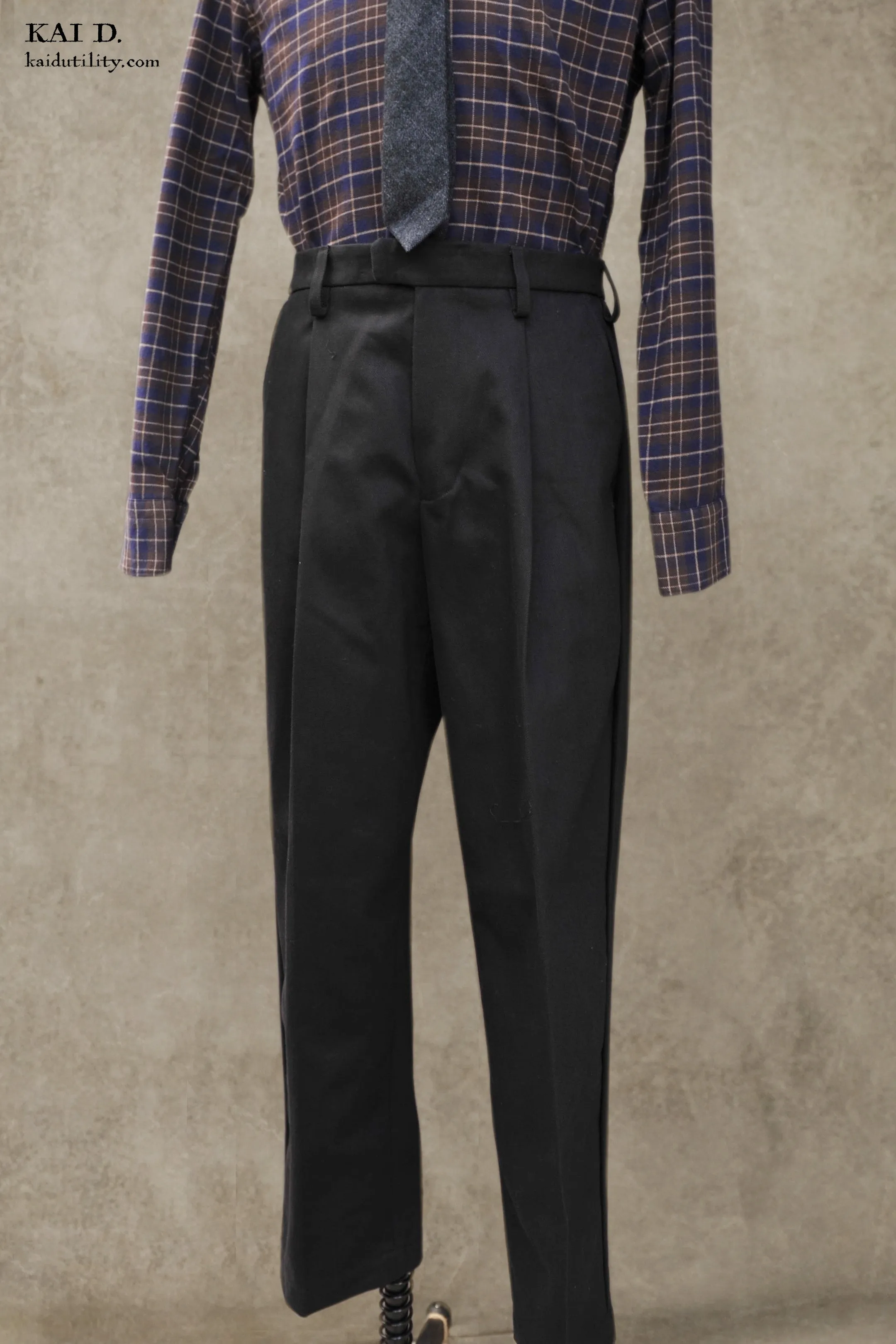Sheffield Trousers - Navy Twill - S, M, L