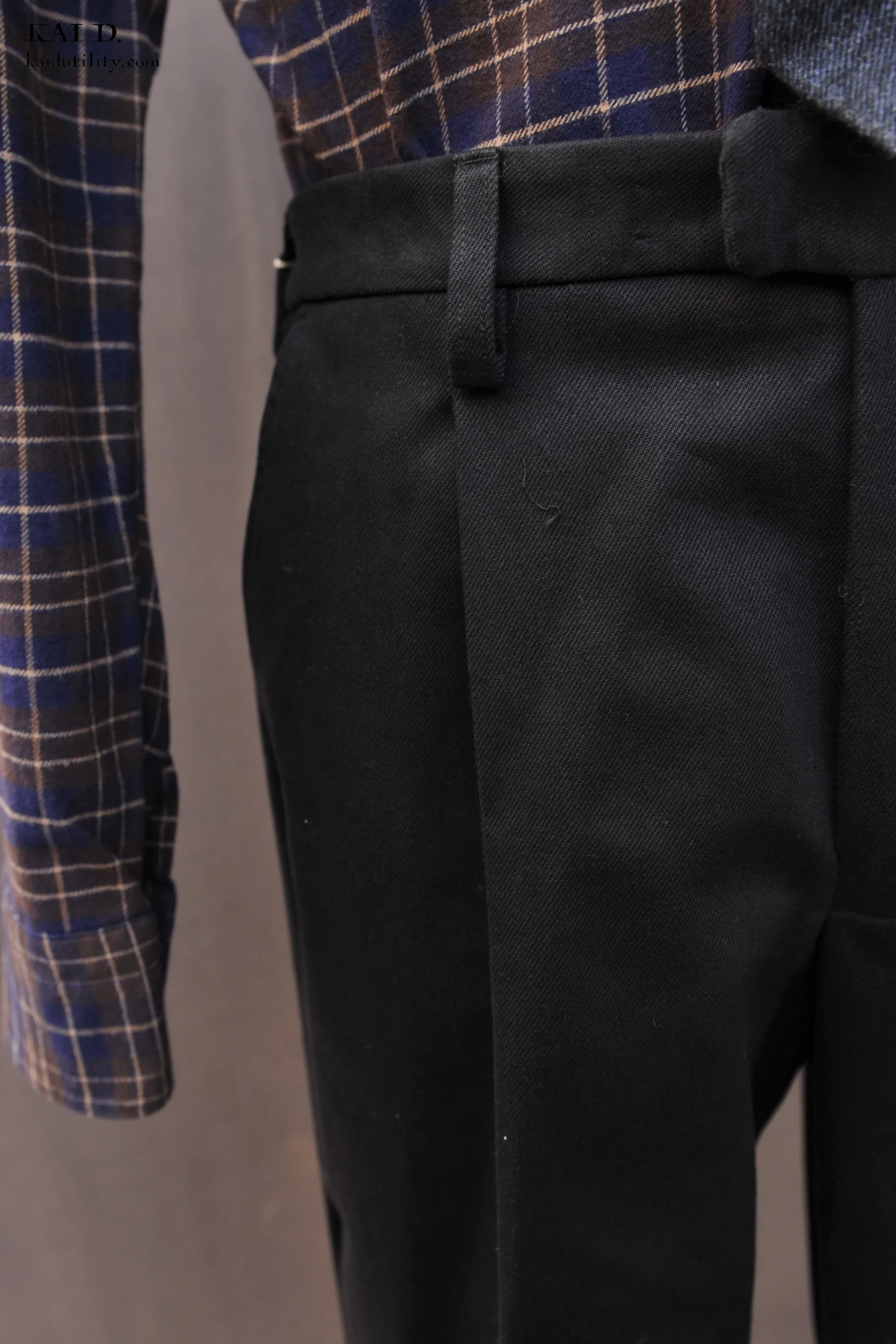 Sheffield Trousers - Navy Twill - S, M, L