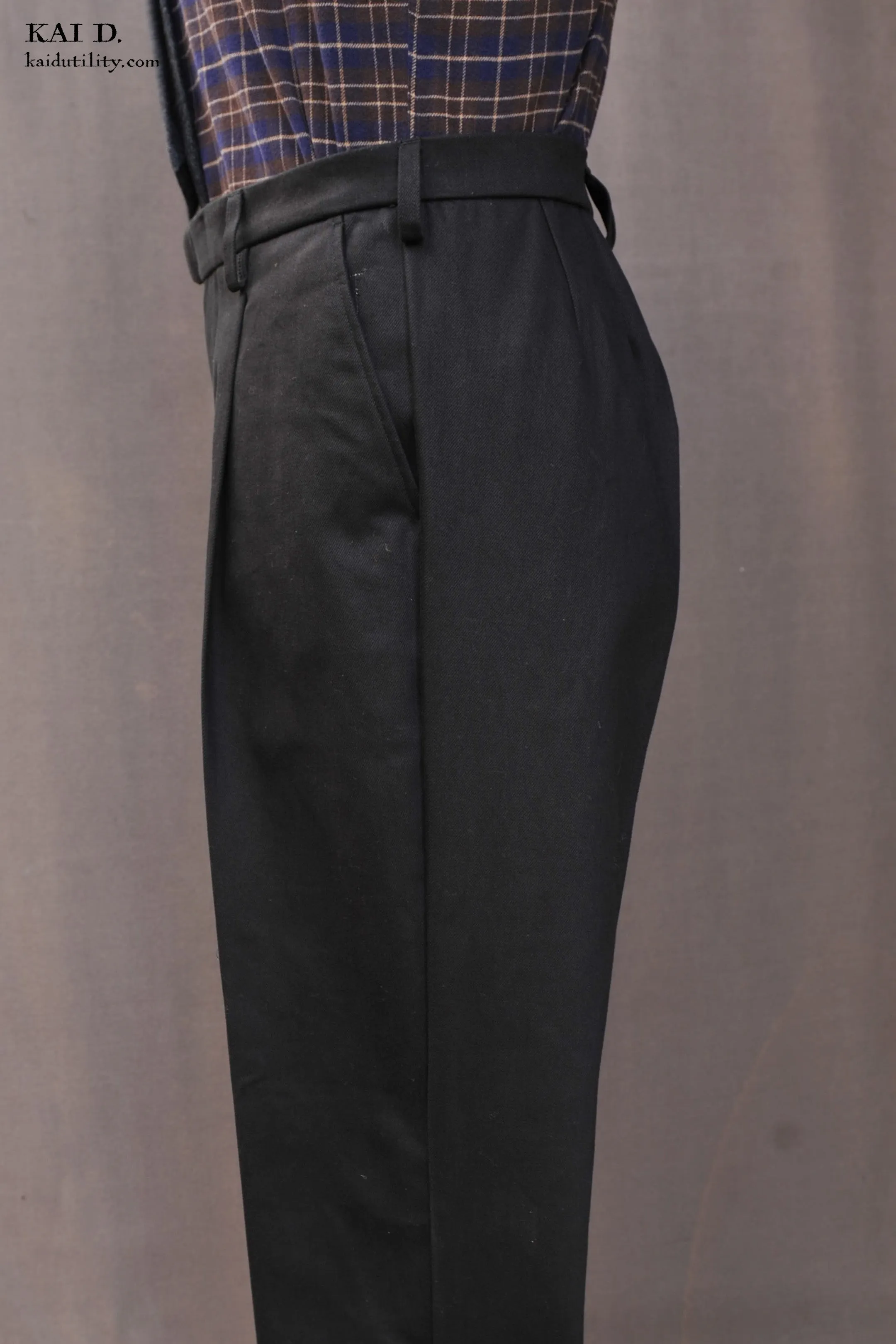 Sheffield Trousers - Navy Twill - S, M, L
