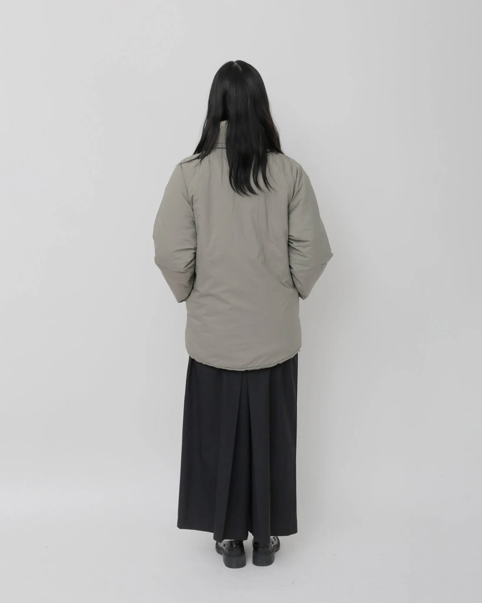 Wool Design Wide Pants