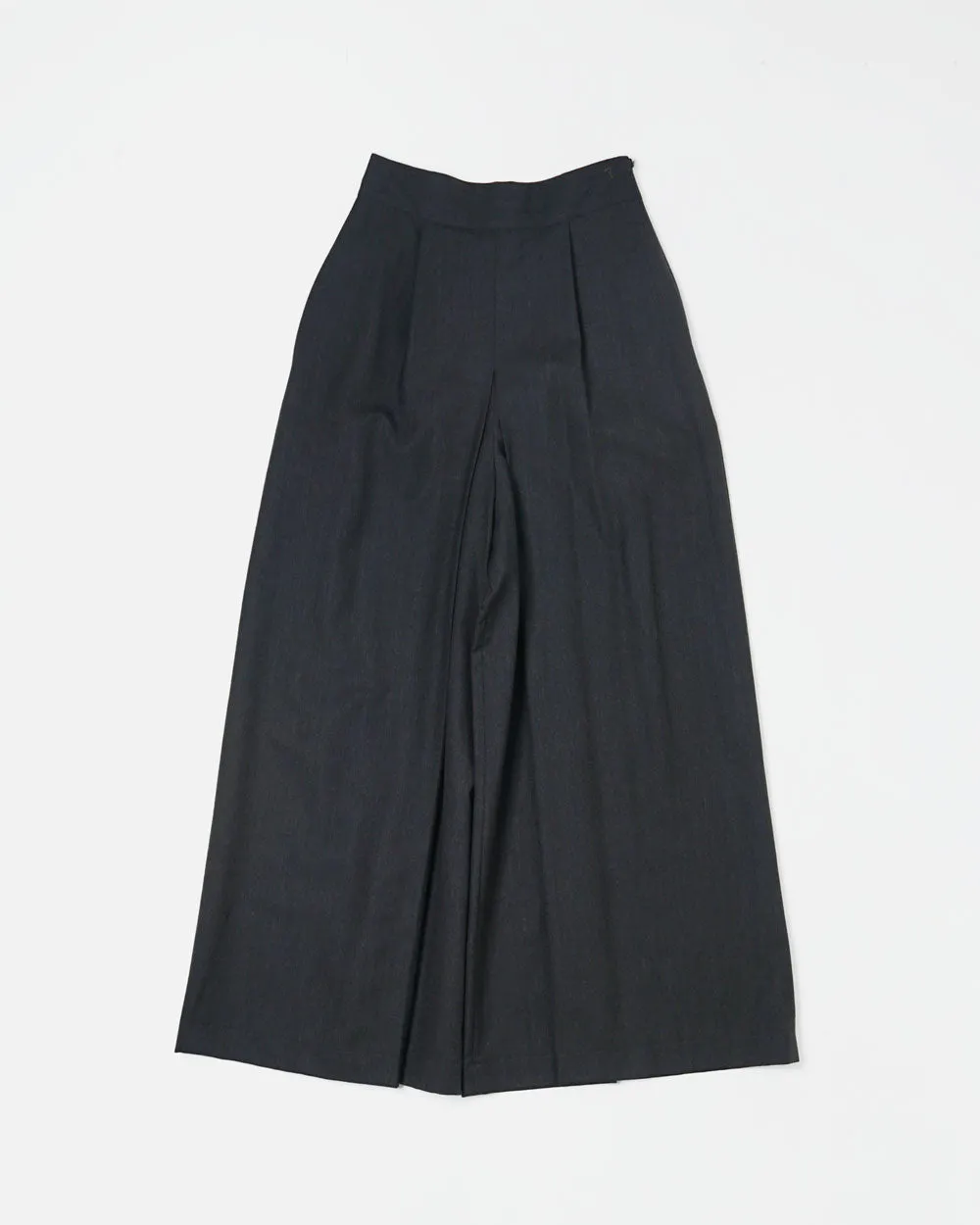 Wool Design Wide Pants