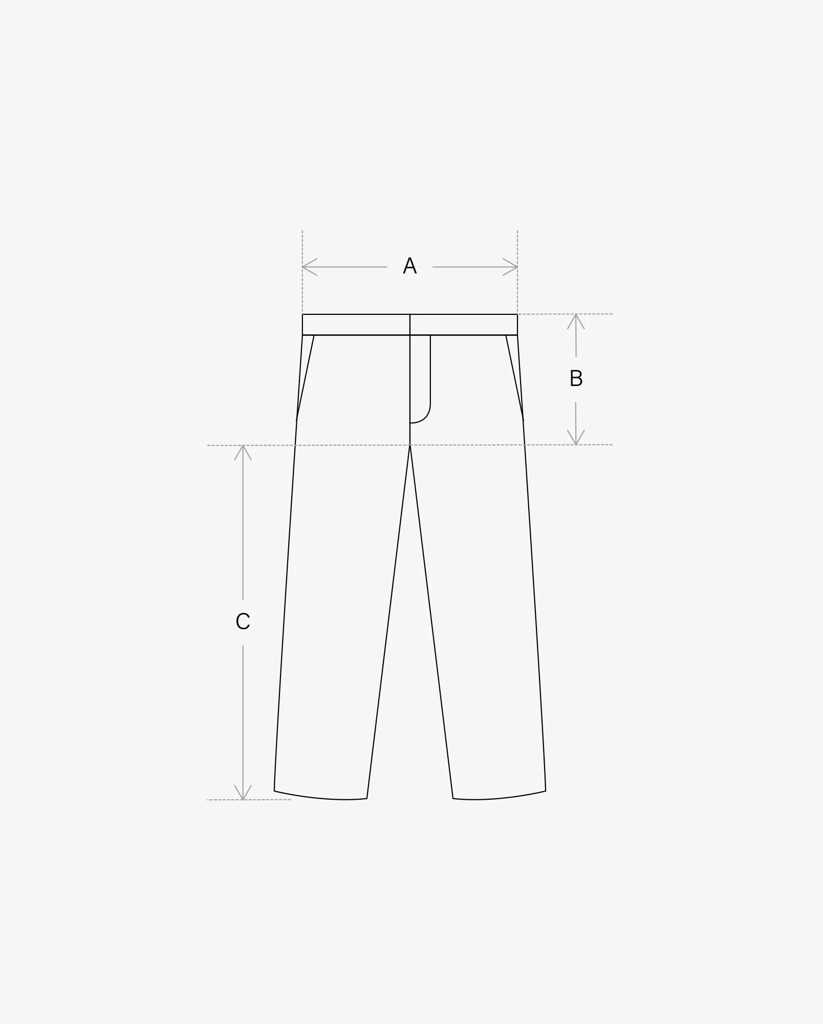 Wool Design Wide Pants